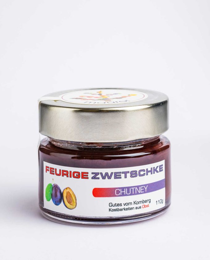 Chutney "Feurige Zwetschke" Hervorragende Begleitung zu Leberpasteten, Wildterrinen und kräftigem Käse, aber auch als Beilage zu kaltem Braten und zur Brettljause. © Werner Krug