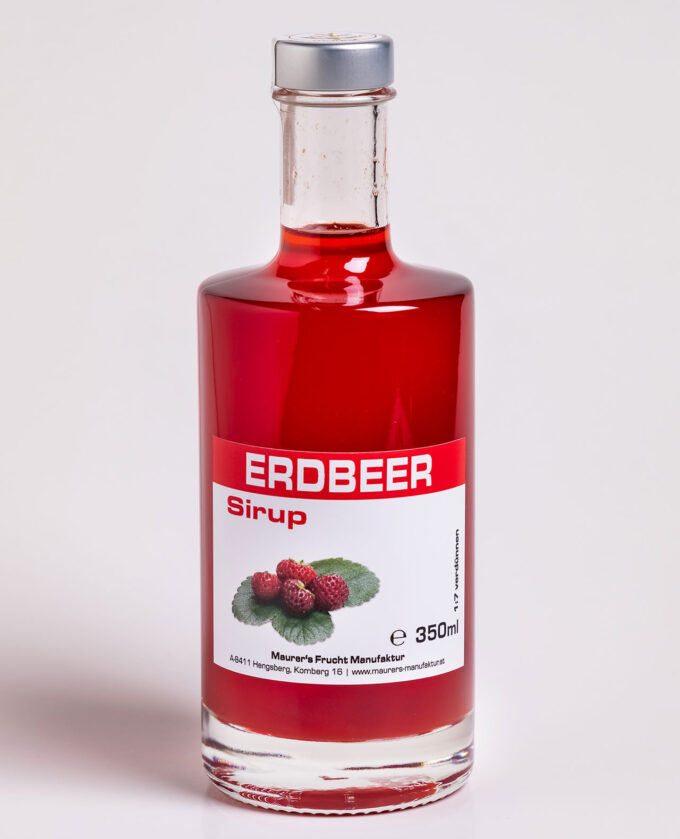 Erdbeer Sirup