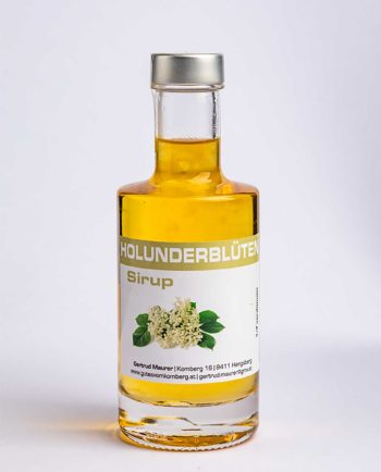 Holunderblüten Sirup